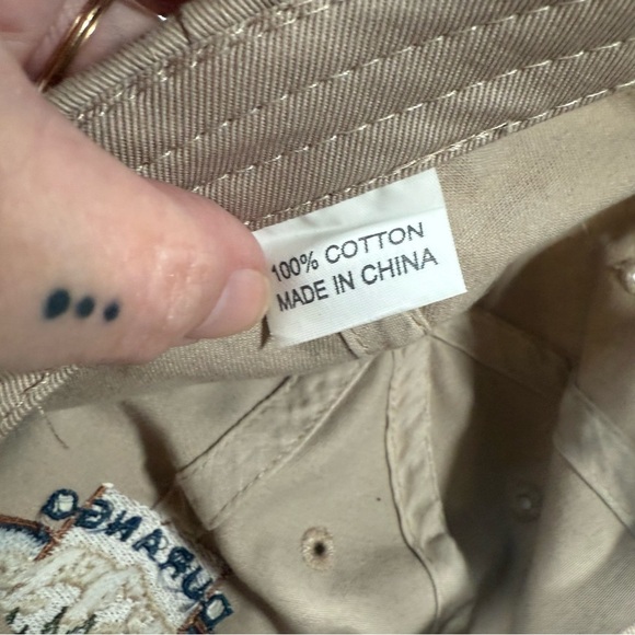 Durango Beige Embroidered Cap - Picture 8 of 8